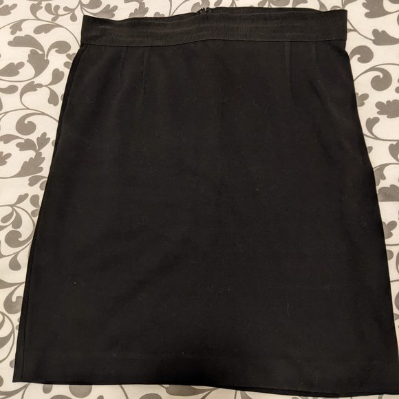 InWear Black Skirt with Back Detail L - Picture 1 of 7